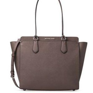 Michael Kors Dee Dee Large Convertible Cinder Tote
